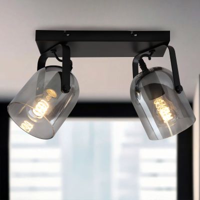 Design Deckenstrahler Grau, Clyde