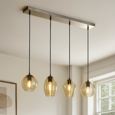 Design Pendelleuchte Bernstein, Lazaro