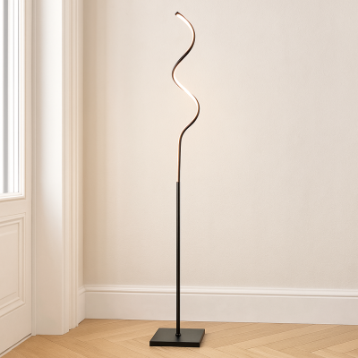 Design Stehlampe Schwarz, Giorgio, 11W, 3000K LED