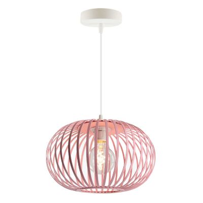 Pink Kinder Pendelleuchte Lieve, Metal, industrielle