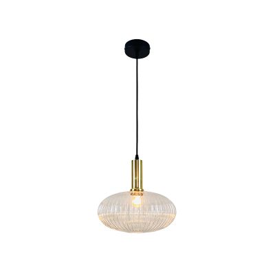Retro Pendelleuchte Transparent, Charlois