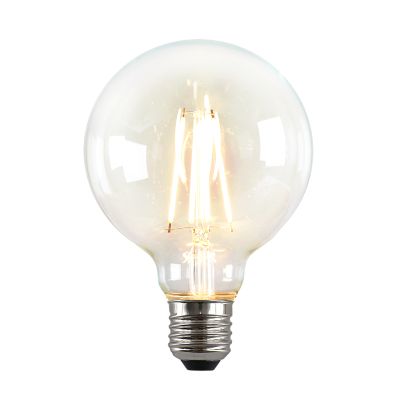 Dimmbare Olucia E27 LED-Lampe George, G95, 4W, 2700K
