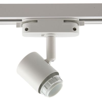 Kunststoff 1 phase Schienen Lampe Weiß,