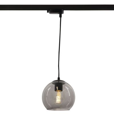 Design 1 phase Schienen Lampe Grau, Giada