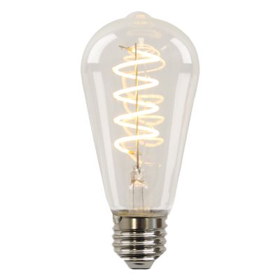 Dimmbare Olucia E27 LED-Edisonlampe Tuelo, 4W, 2700K