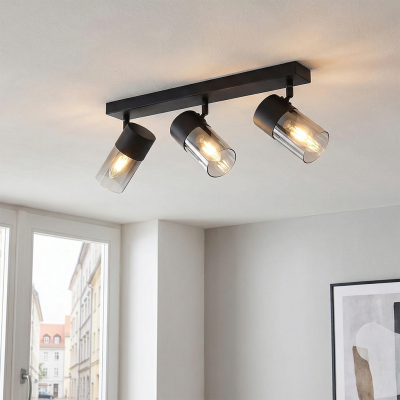 Moderne Deckenstrahler Schwarz, Huy