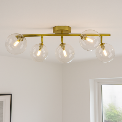 Design Deckenleuchte Transparent, Remo