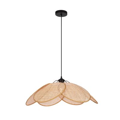 Rattan Pendelleuchte Braun, Rowen