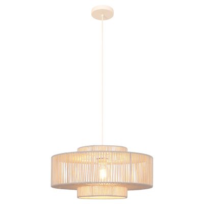 Japandi Pendelleuchte Beige, Selena