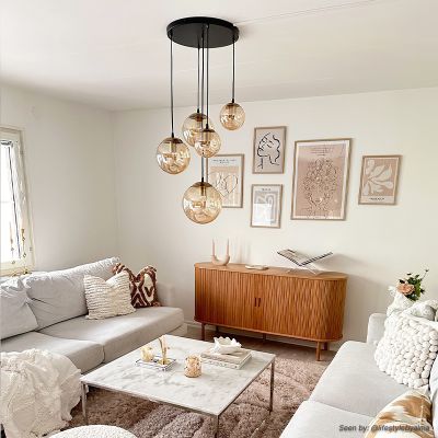 Design Pendelleuchte Bernstein, Dolf