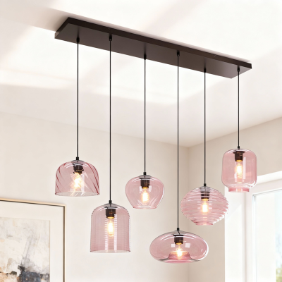 Moderne Pendelleuchte Rosa, Caia