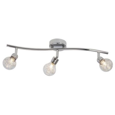 Glas Deckenstrahler Chrom, Joleyn