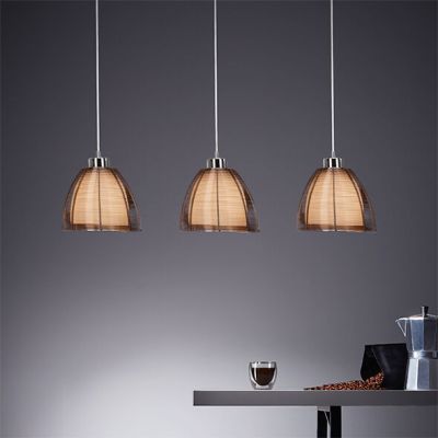 Moderne Pendelleuchte Bronze, Amela