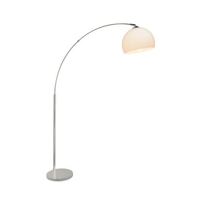 Moderne Bogenlampe Chrom, Ariana, mit Schalter