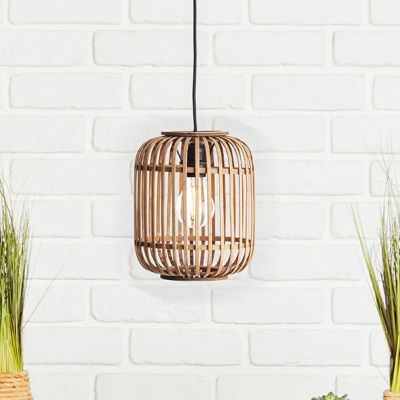 Holz Pendelleuchte Braun, Brain