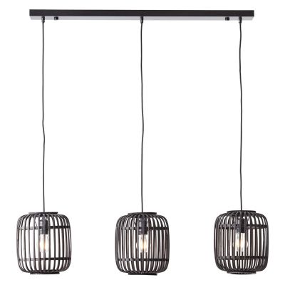 Holz Pendelleuchte Schwarz, Brain