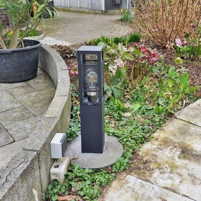 Industrielle Außenleuchte Schwarz, Ramla, IP44