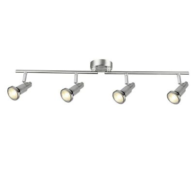 Metall Deckenstrahler Chrom, Robel, 7W, 3000K LED