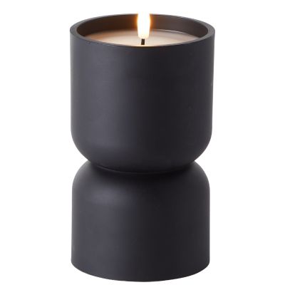 Schwarze Außen-Kerzenlampe, Zaki, 2700K LED, IP44