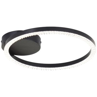Design Deckenleuchte Schwarz, Maladon, 12W, 4000K LED