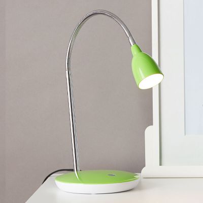 Kunststoff Schreibtischlampe Grün, Kit, 3W, 3000K LED, mit Schalter