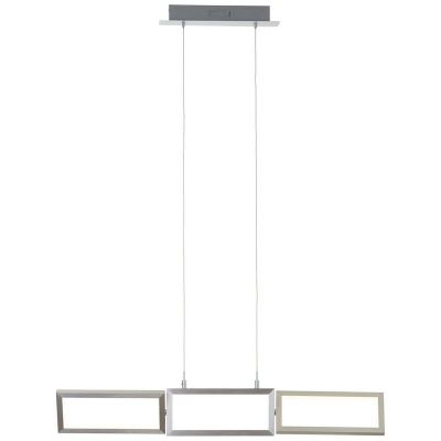 Moderne Pendelleuchte Silber, Sara, 30W, 3000K LED
