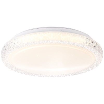 Moderne Deckenlampe Weiß, Baki, 12W, 3000K LED