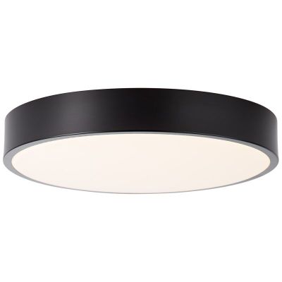 Moderne Deckenlampe Schwarz, Asude, 12W, 3000K LED