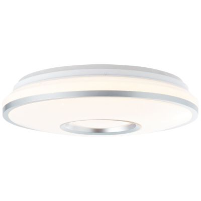 Moderne Deckenlampe Weiß, Guled, 24W, in Lichtfarbe einstellbare LED, mit Fernbedienung
