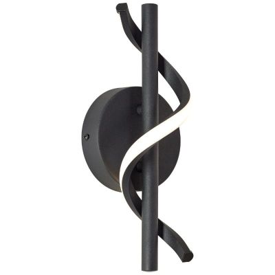 Design Wandleuchte Schwarz, Mateusz, 6W, 4000K LED