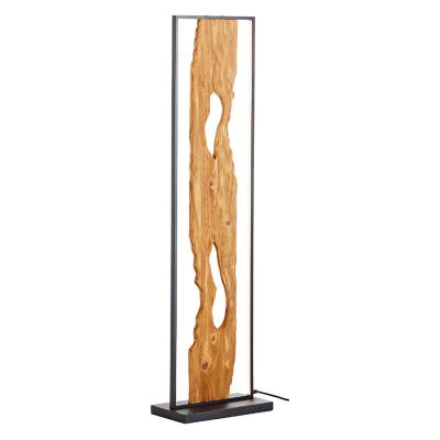 Landhaus Stehlampe Braun, Raynor, 20W, 3000K LED, mit Schalter