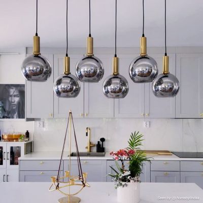 Design Pendelleuchte Grau, Giada