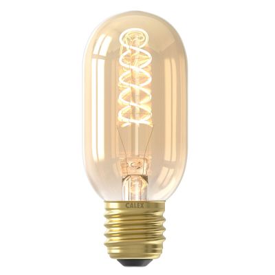 Dimmbare Calex E27 LED-Röhrenlampe Bernstein, 3,8W, 2100K