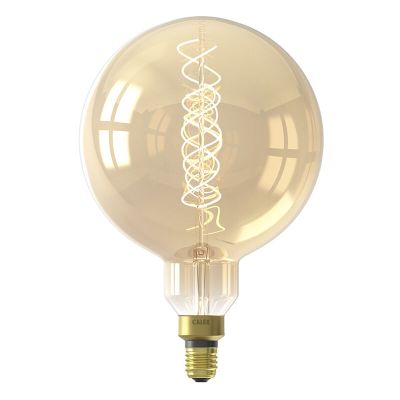 Dimmbare Calex E27 LED-Filament Lampe Bernstein, 3W, 2200K