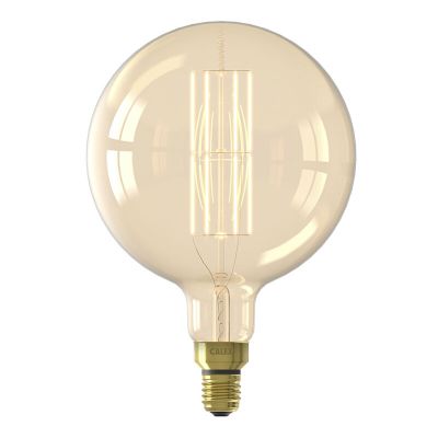 Dimmbare Calex E27 LED-Filament Lampe Bernstein, 10,5W, 2100K