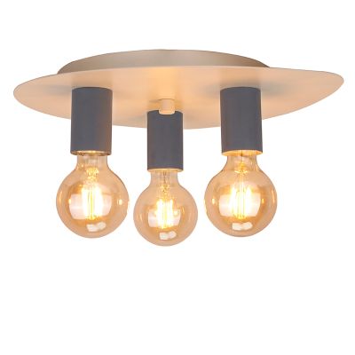 Metall Deckenleuchte Blau, Leilani