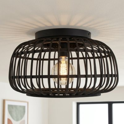 Landhaus Deckenlampe Schwarz, Cherine