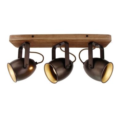 Vintage Deckenstrahler Schwarz, Chanice