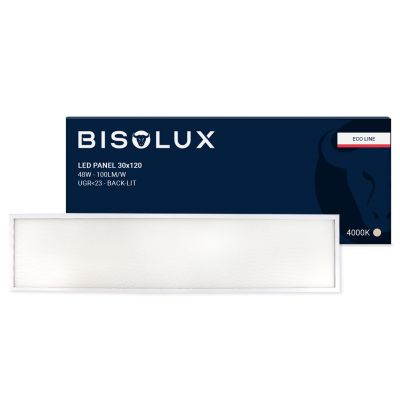LED Panel 120x30 - 38W - 4000K - Back-lit
