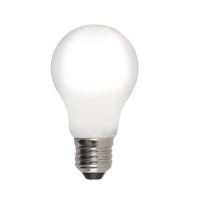 Dimmbare E27 LED Lampe, A60, 5W, weiß glas, 4000k