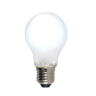 Dimmbare E27 LED Lampe, A60, 5W, weiß glas, 6500k