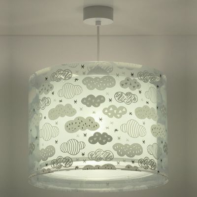 Grüne Kinder Pendelleuchte Kunststoff, Clouds