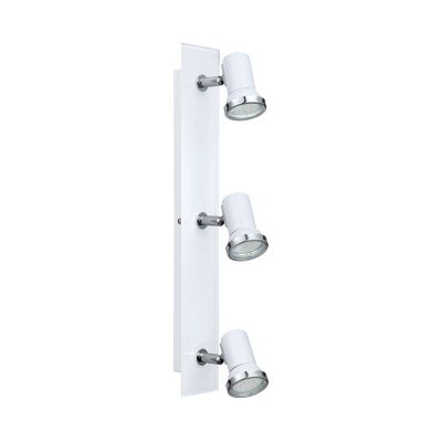 Chrom moderne Deckenstrahler Glas, Jasmijn, IP44