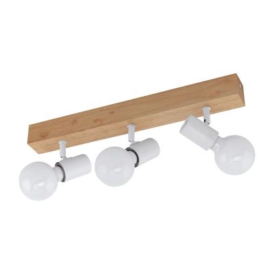 Holz Deckenstrahler Braun, Anton
