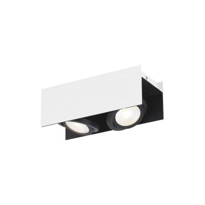 Weiße design Deckenleuchte Aluminium, Patrik, 5W, 3000K LED