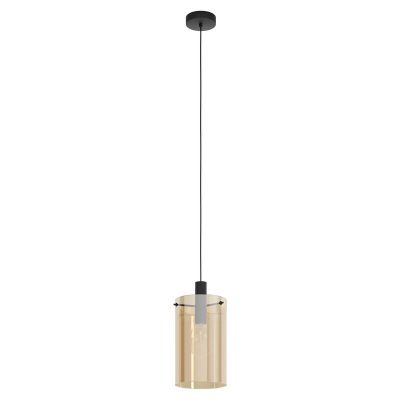 Bernstein moderne Pendelleuchte Glas, Ritesh