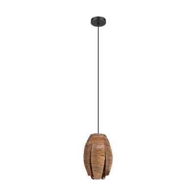 Holz Pendelleuchte Braun, Joyca