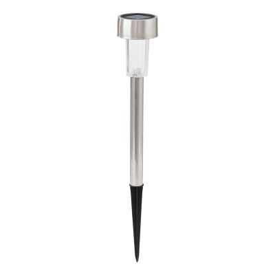 Silberne Außenstrahler Edelstahl, Zora, 0,5W, 3000K LED, IP44, mit Schalter