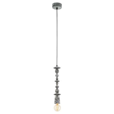 Holz Pendelleuchte Schwarz, Abel