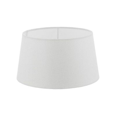 Weiße Lampenschirm Noah, Stoff